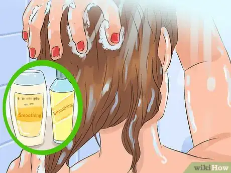 Image titled Straighten Thick, Curly Hair Without Damaging It Step 1