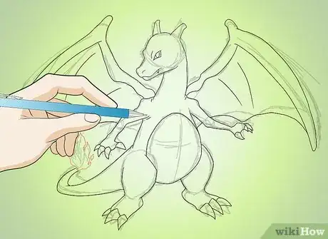 Image titled Draw Charizard Step 14