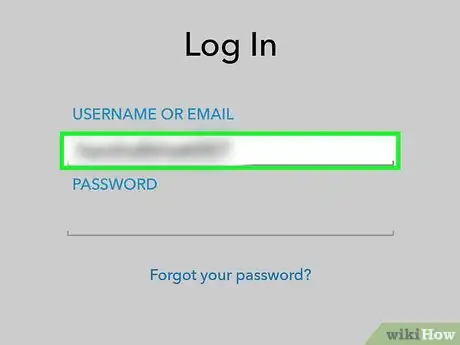 Image titled Log in to Snapchat Step 10