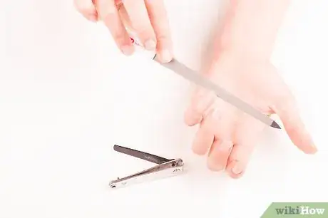 Image titled Manicure Short Nails Step 1
