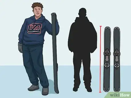 Image titled Size Skis Step 2