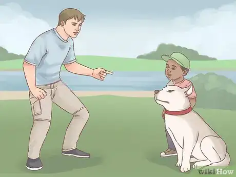 Image titled Become Friends with an Unfriendly Dog Step 1