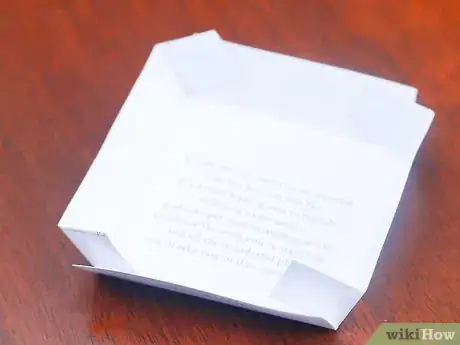 Image titled Make a Gift Box out of a Greeting Card Step 7