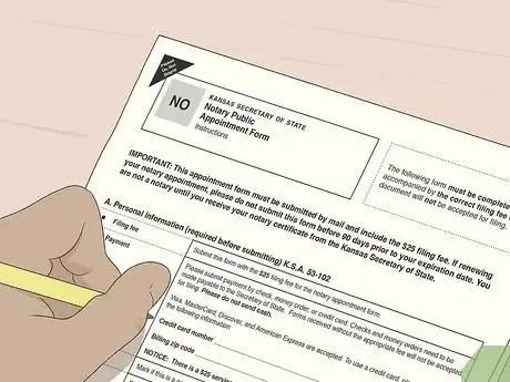 Image titled Become a Notary in Kansas Step 4