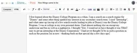 Image titled Write a Disney College Program Blog Part 2 Step 1.png