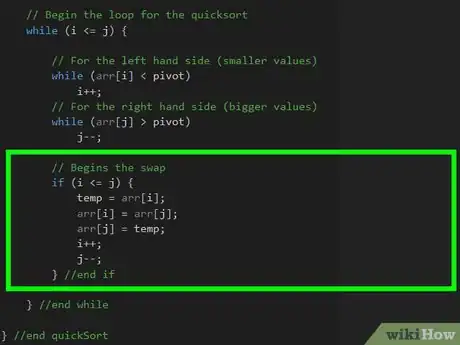 Image titled Quick Sort an Array in C++ Step 6