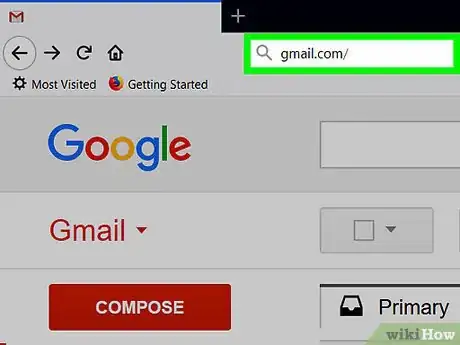 Image titled Begin an Email on Gmail on PC or Mac Step 1