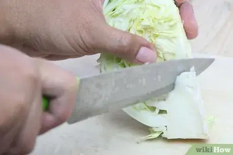 Image titled Cut a Cabbage Into Wedges Step 9