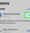 Update Telegram on iPhone or iPad