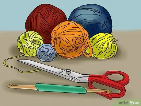 Image titled Crochet Petal Cone Edging Step 1