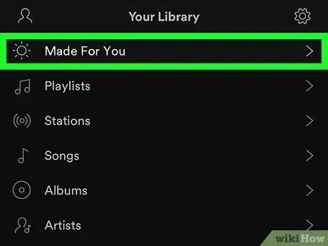 Image titled Block Artists on Spotify on iPhone or iPad Step 3