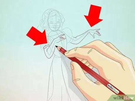 Image titled Draw Snow White Step 5
