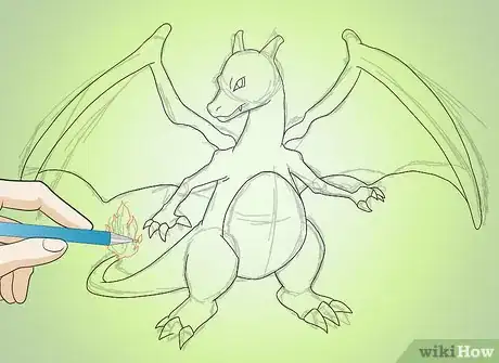 Image titled Draw Charizard Step 13