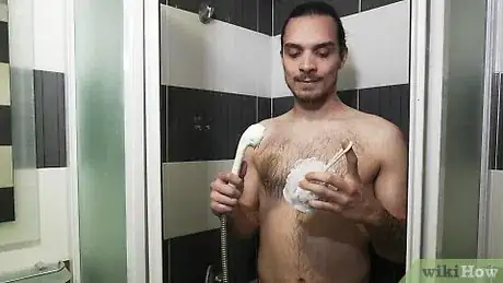 Image titled Shave with Soap Step 1