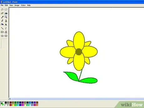 Image titled Draw a Flower in Microsoft Paint Step 17
