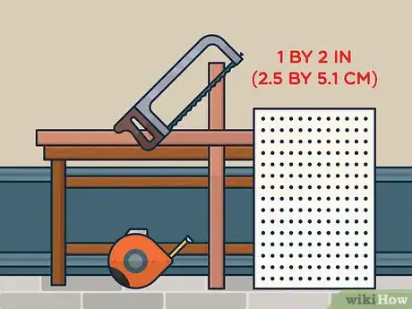 Image titled Hang Tools on a Pegboard Step 07