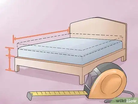 Image titled Make a Bed Skirt Step 1