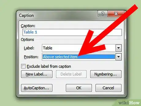 Image titled Add a Caption to a Table in Word Step 6