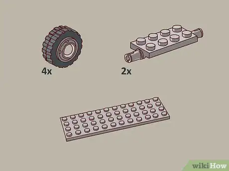 Image titled Build a LEGO Car Step 1