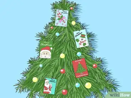 Image titled Hang Christmas Cards Step 6