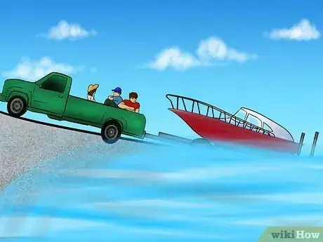 Image titled Get off a Slippery Boat Ramp Step 4