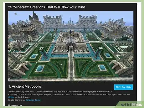 Image titled Find Building Ideas for Minecraft Step 4