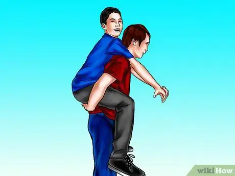Image titled Give a Piggyback Step 14