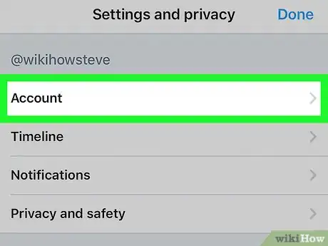 Image titled Add a Phone Number on Twitter on iPhone or iPad Step 5