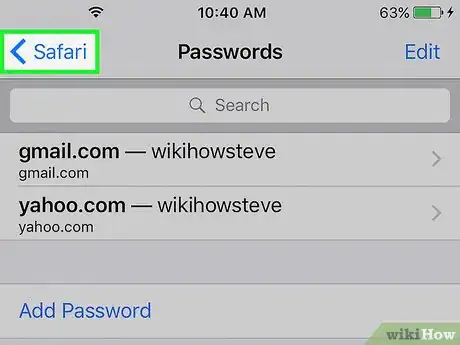Image titled Save Your Name and Passwords for Safari on an iPhone Step 12