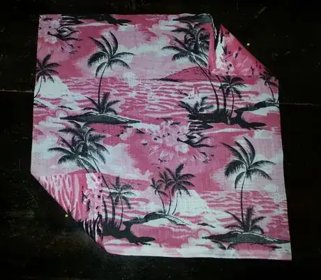 Image titled Bandana Corner folds