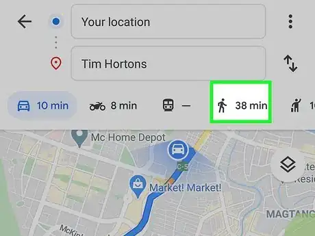 Image titled Use Live View in Google Maps Step 4