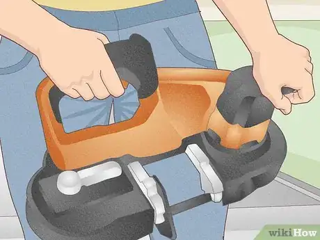 Image titled Use a Portable Bandsaw Step 3