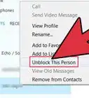 Block a Skype Contact