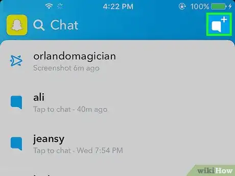 Image titled Make a List on Snapchat Step 4