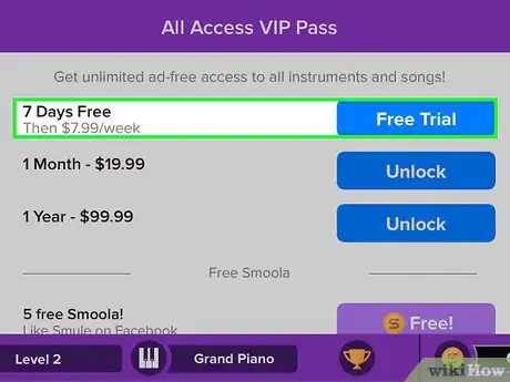 Image titled Get Lots of Smoolas in Smule Magic Piano Step 8