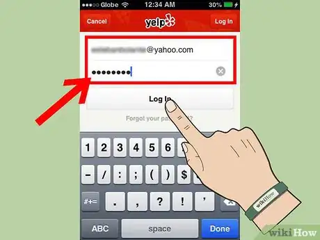 Image titled Add a Business to Yelp With the Yelp for iPhone App Step 2