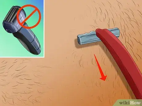 Image titled Prevent Ingrown Hairs on the Pubic Area Step 1