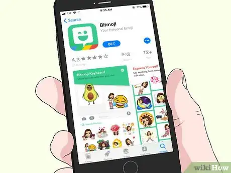 Image titled Use Bitmoji with Viber on iPhone or iPad Step 1