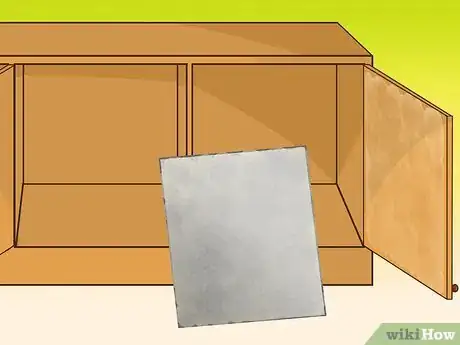Image titled Hang Sheet Metal in Your Cabinets Step 11