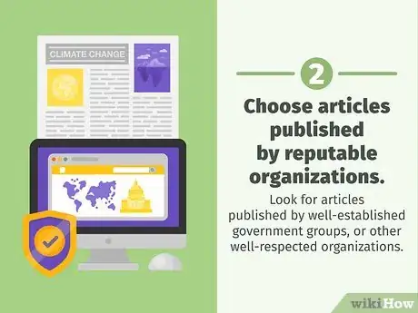 Image titled Find Reliable Information on Climate Change Step 2