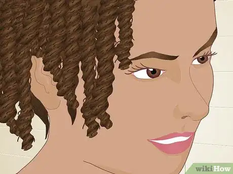 Image titled Do a Twist and Curl on Natural Hair Step 12