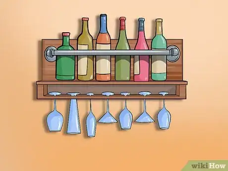 Image titled Create a Home Bar in a Small Space Step 10