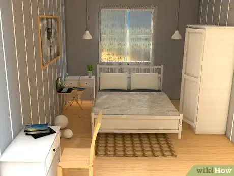 Image titled Affordably Decorate a Small Bedroom Step 7