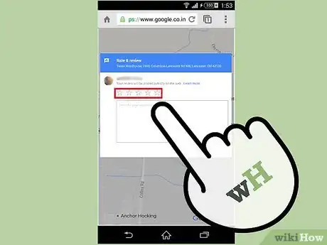 Image titled Write a Review on Google Step 13