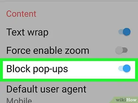 Image titled Get the Android Browser to Block Popups Step 22