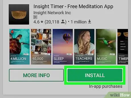 Image titled Use Insight Timer to Meditate on Android Step 4