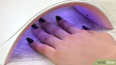 Image titled Do a Manicure with Sharpie and Mirror Powder Step 4