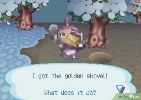 Image titled Get a Golden Shovel in Animal Crossing Wild World Step 5