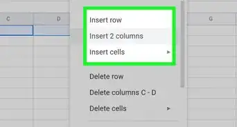 Add Cells in Google Sheets