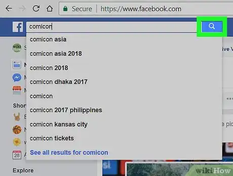 Image titled Search Facebook Step 4